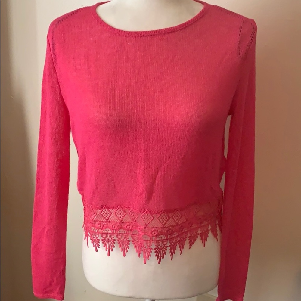 DIVIDED long sleeved top